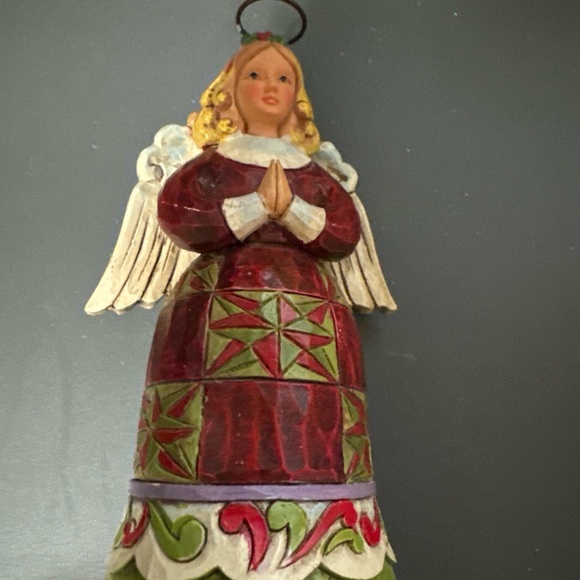 Jim Shore Heartwood Creek angel retired 4” - Picture 3 of 5